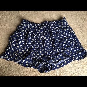 Blue Forever 21 shorts